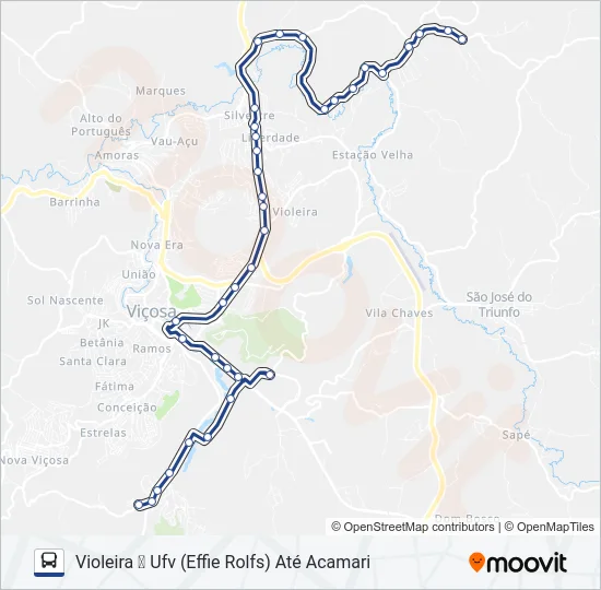 22 Bus Line Map