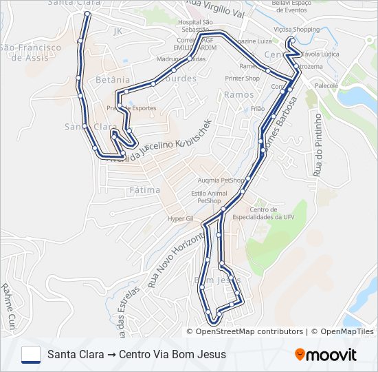 Viação Santa Clara retoma cinco linhas ao itinerário do transporte coletivo