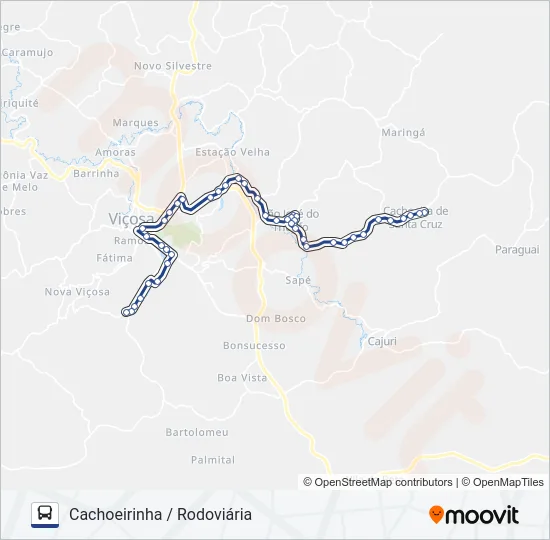 26 Bus Line Map