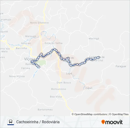 26 Bus Line Map