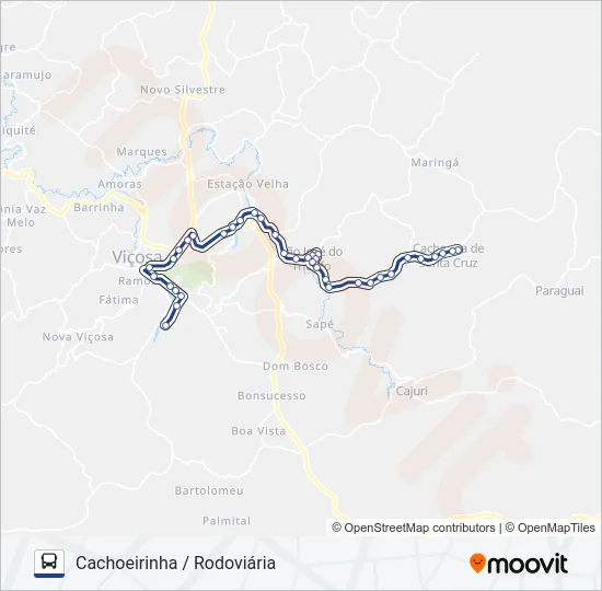 26 Bus Line Map