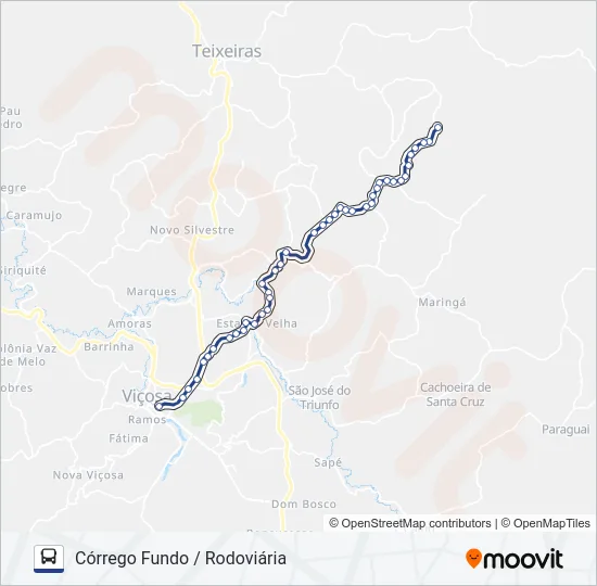 27 Bus Line Map