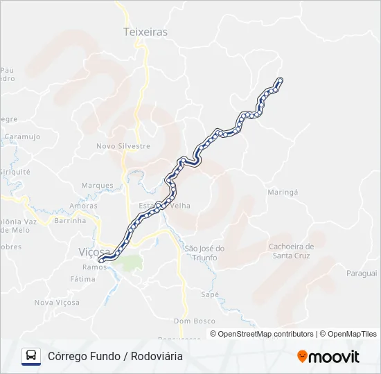 27 Bus Line Map