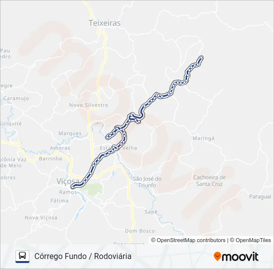 27 Bus Line Map