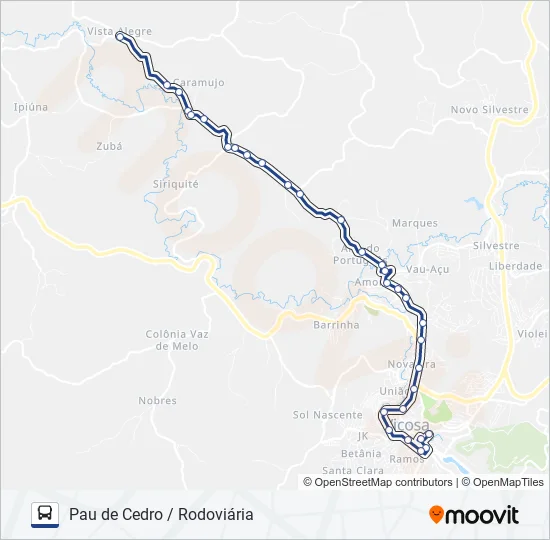 28 Bus Line Map