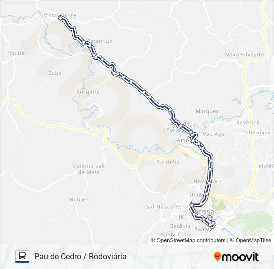 28 Bus Line Map