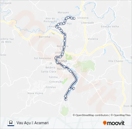 06A Bus Line Map