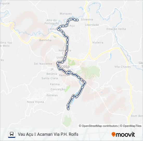 06A Bus Line Map