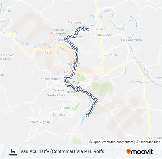 06A Bus Line Map