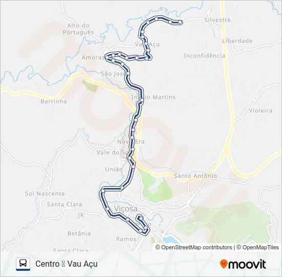 06A Bus Line Map