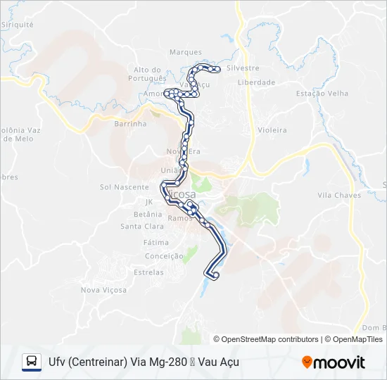 06A Bus Line Map