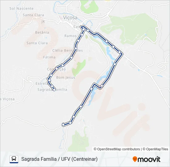 07B Bus Line Map