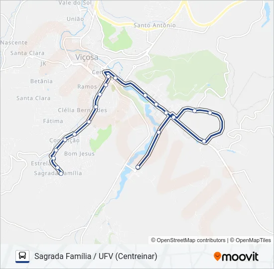 07B Bus Line Map