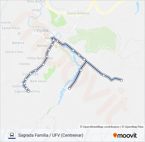 07B Bus Line Map