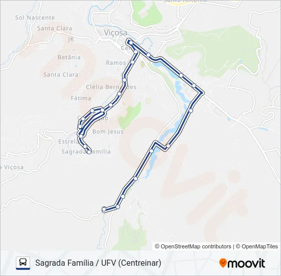 07B Bus Line Map