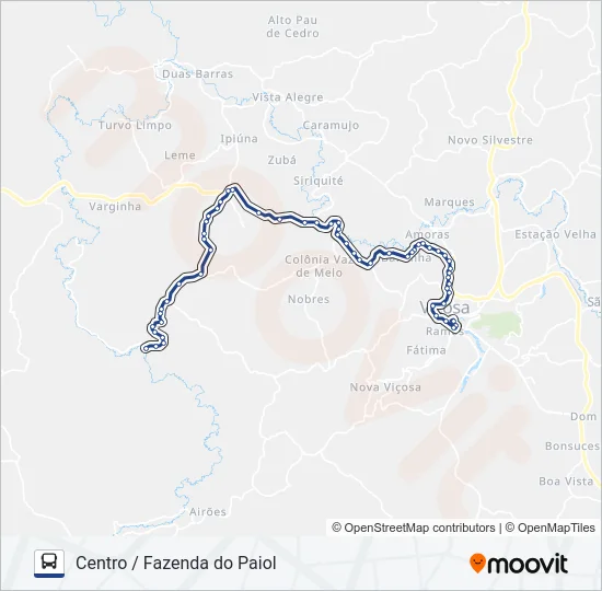 11A Bus Line Map