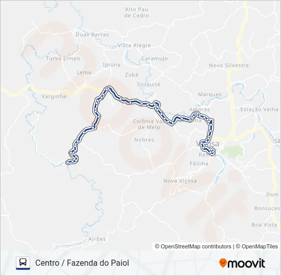 11A Bus Line Map