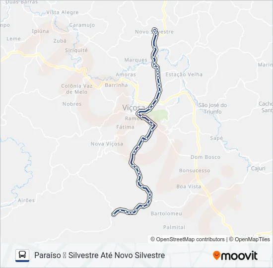 21A Bus Line Map