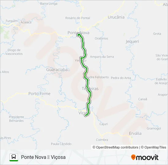 3766 Bus Line Map