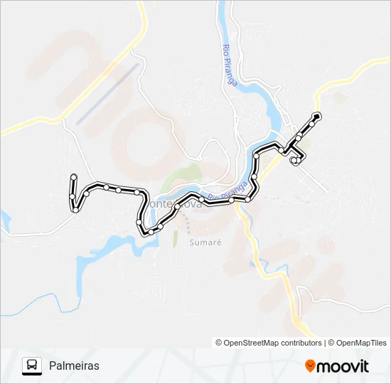 01 U Bus Line Map