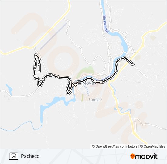 01 U bus Line Map