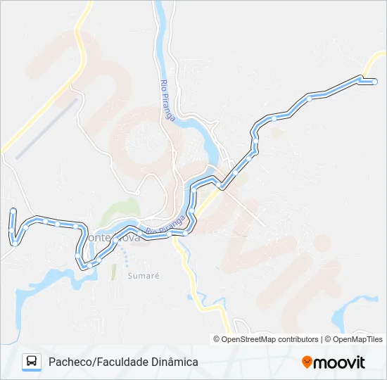 02 U Bus Line Map