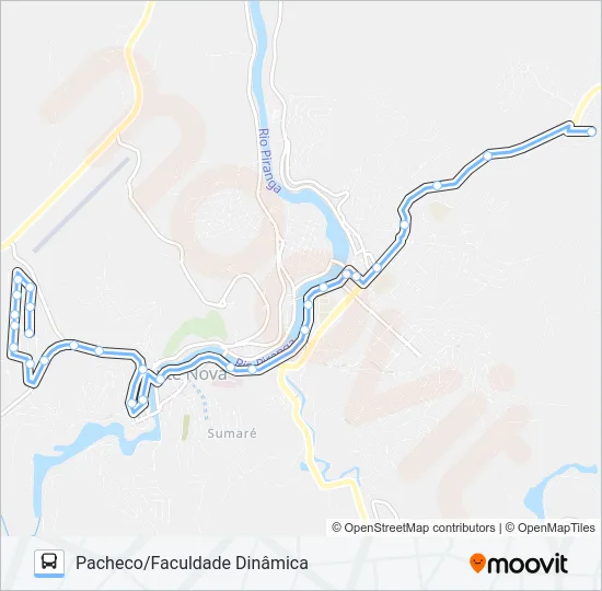 02 U Bus Line Map