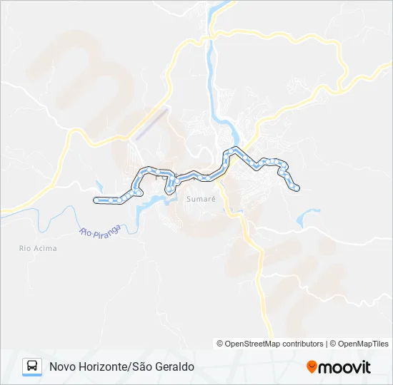 03 U Bus Line Map