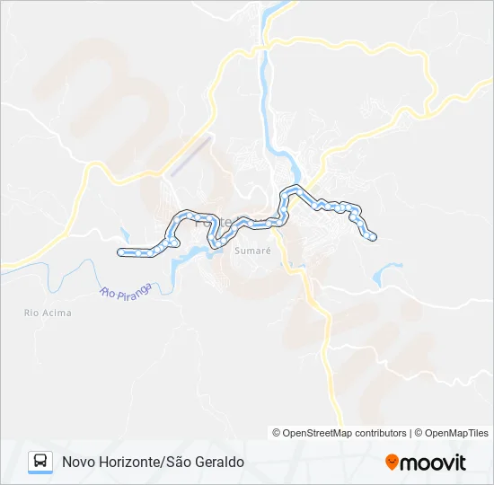 03 U Bus Line Map