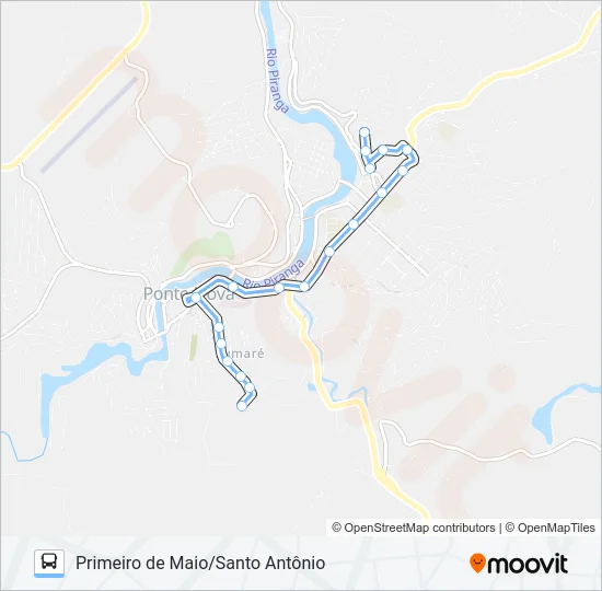 04 U Bus Line Map