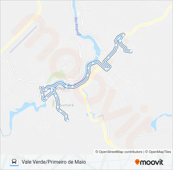 05 U Bus Line Map