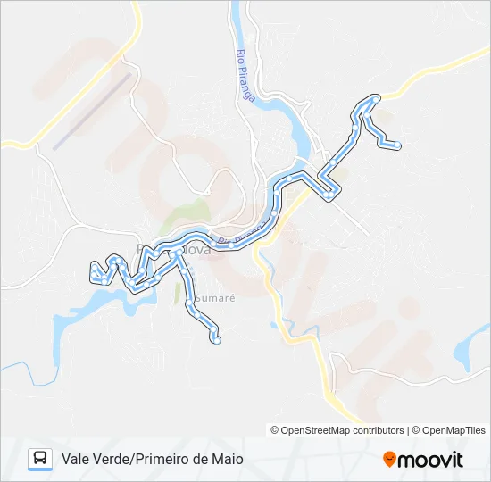 05 U Bus Line Map