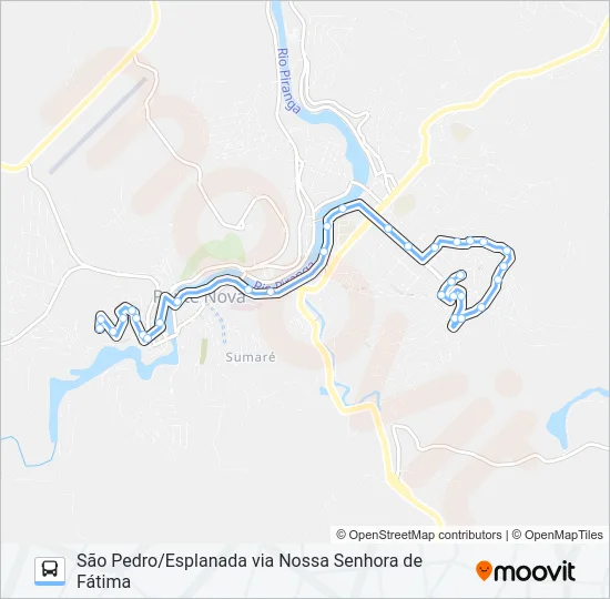 07 U Bus Line Map
