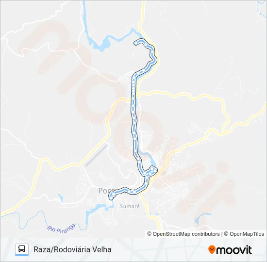 11 U Bus Line Map