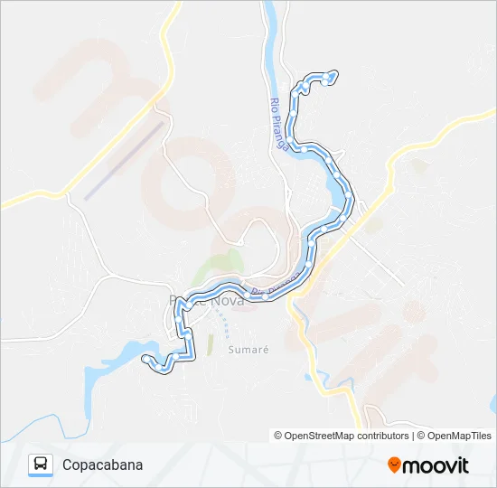 15 U Bus Line Map