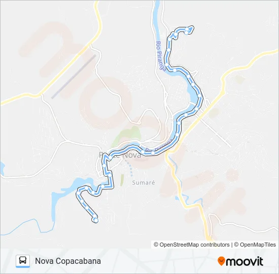15 U Bus Line Map