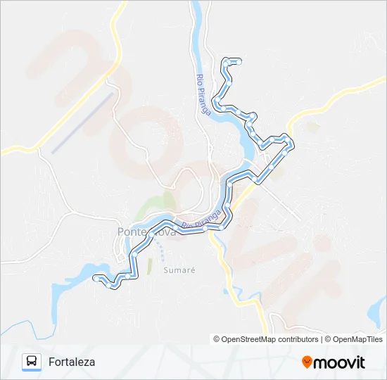 15 U Bus Line Map