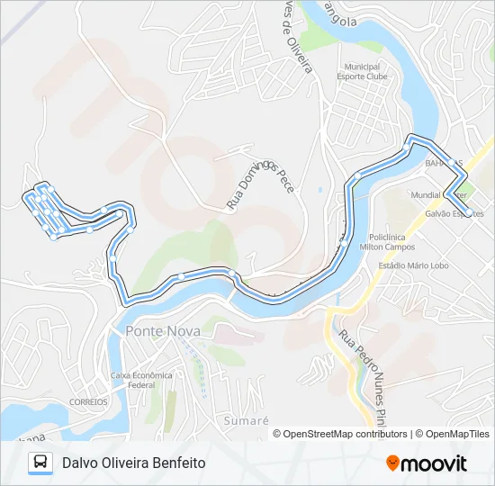 17 U Bus Line Map