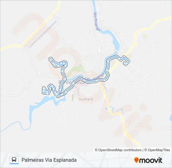 17 U Bus Line Map