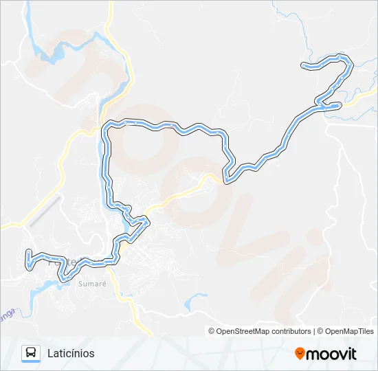 31 D Bus Line Map