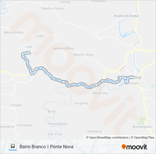 3100 Bus Line Map