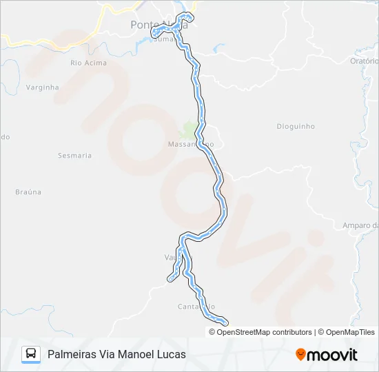 35 D Bus Line Map
