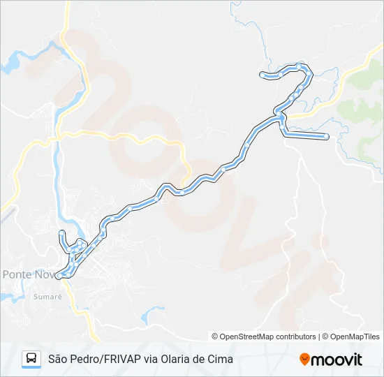 36 D Bus Line Map