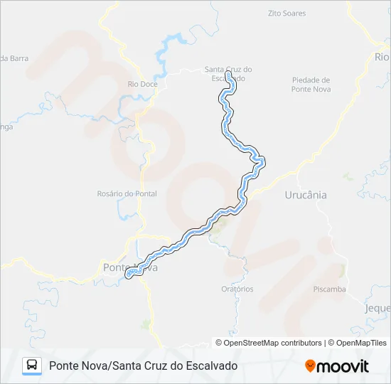 3649 Bus Line Map