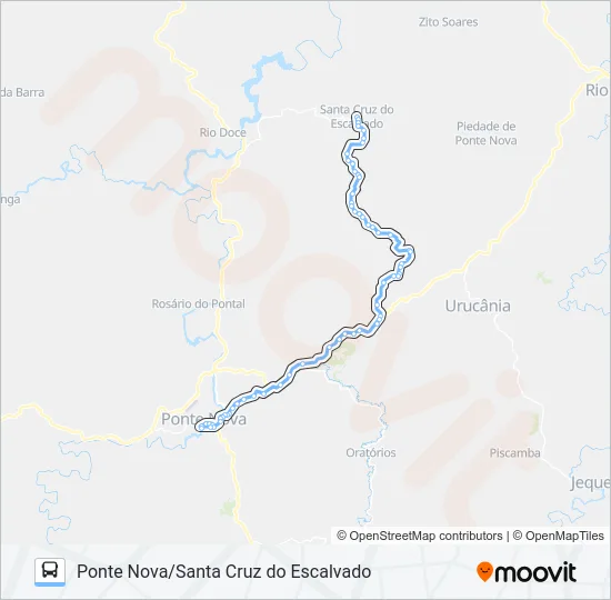 3649 Bus Line Map