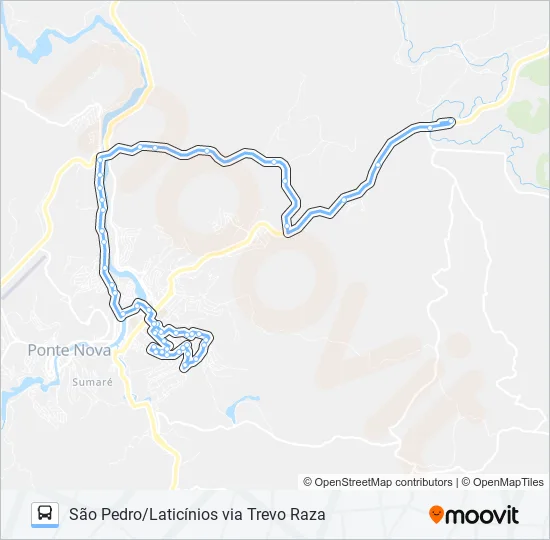 37 D Bus Line Map