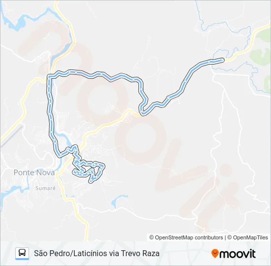 37 D Bus Line Map