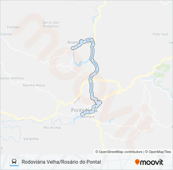 39 D Bus Line Map