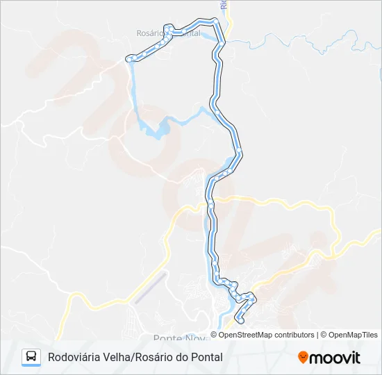 39 D Bus Line Map