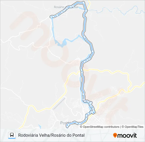 39 D Bus Line Map